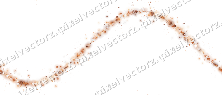 Nahtlose Glitzerwelle auf transparentem Grund