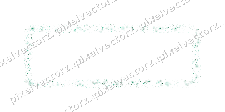 Nahtloser Glitzerrahmen aus Sternen und Funken auf transparentem Grund