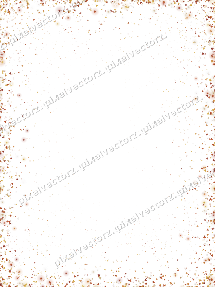 Nahtlose Glitzervignette aus Dreiecken auf transparentem Grund