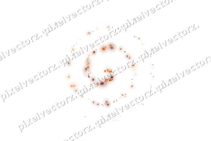 Nahtlose Glitzerspirale aus Rauten auf transparentem Grund