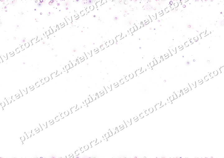Nahtloser Glitzerregen aus Funken und Blüten auf transparentem Grund