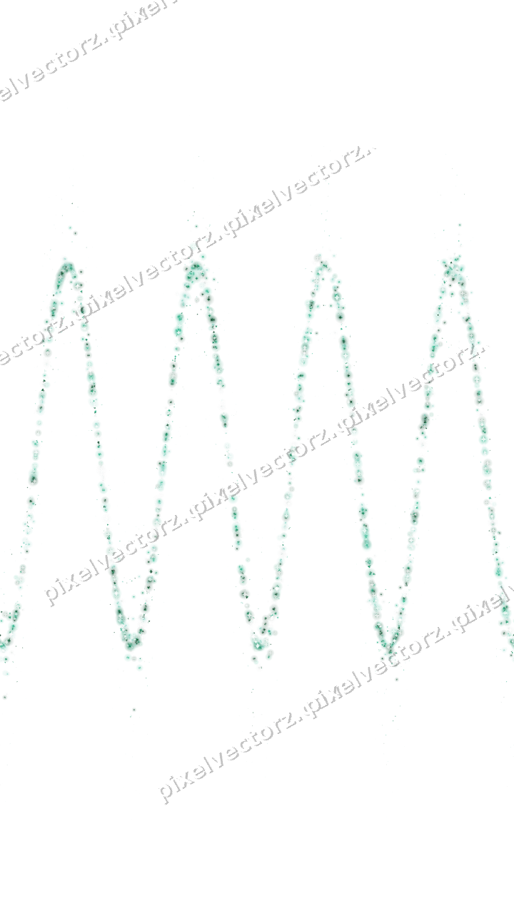 Nahtlose Glitzerwelle auf transparentem Grund