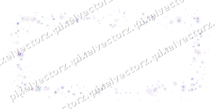 Nahtloser Glitzerrahmen aus Blüten und Ringen auf transparentem Grund