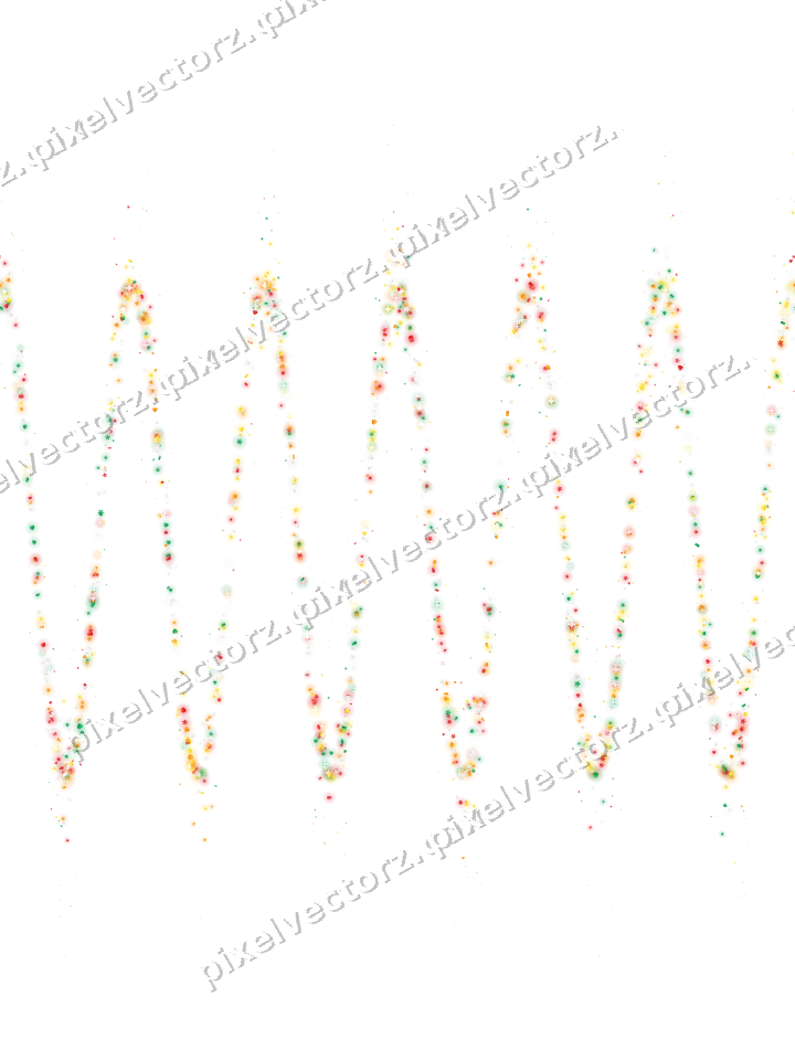 Nahtlose Glitzerwelle aus Sternen und Herzen auf transparentem Grund