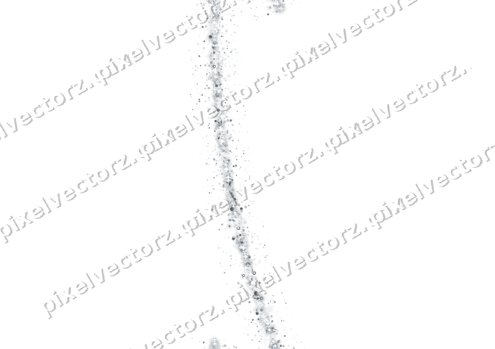Nahtloser Glitzerbogen aus Punkten und Ringen auf transparentem Grund