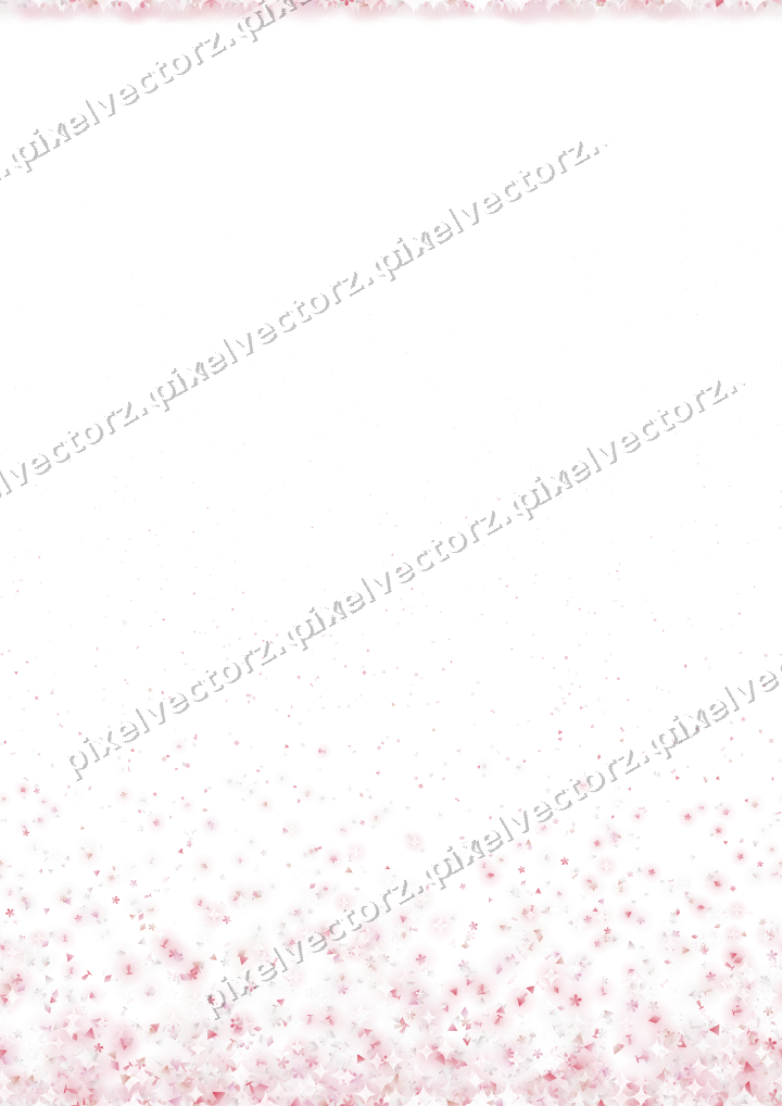 Nahtloser Glitzeraufstieg in Blassrosa auf transparentem Grund