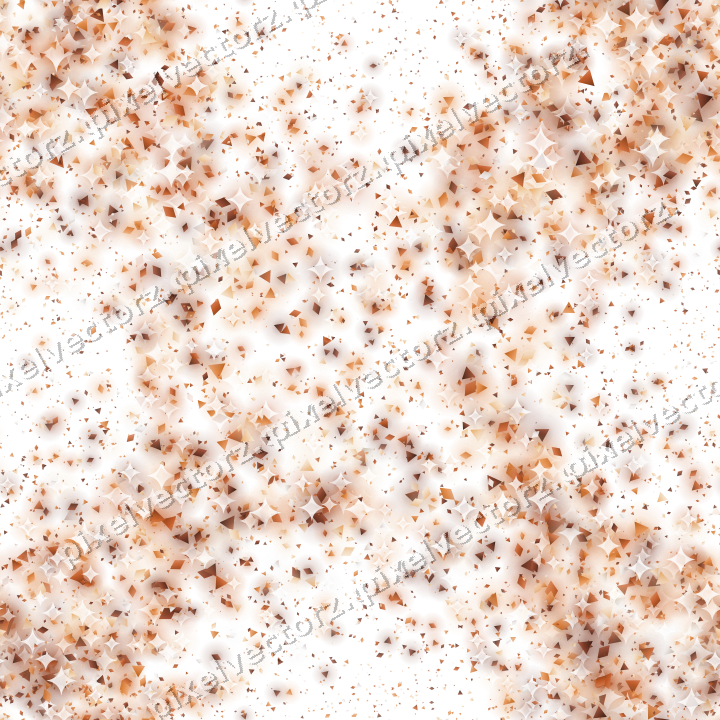 Nahtloser Glitzerkranz auf transparentem Grund
