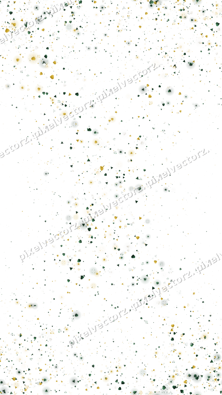 Nahtloser Glitzerkranz in Dunkelgrün auf transparentem Grund