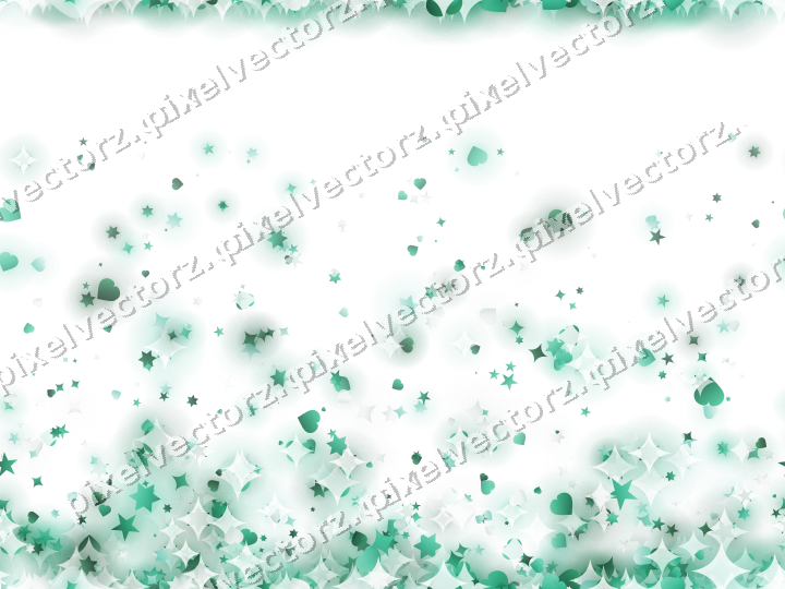 Nahtloser Glitzeraufstieg auf transparentem Grund