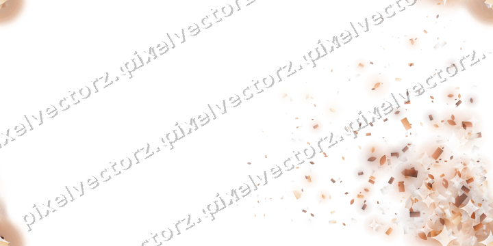Nahtloser Glitzerfächer auf transparentem Grund
