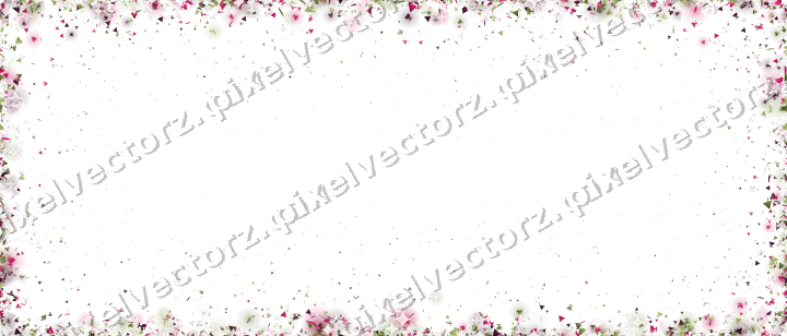 Nahtlose Glitzervignette in Limette und Rosa auf transparentem Grund