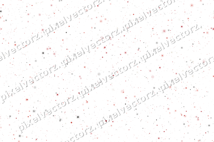 Nahtlose Glitzerstreuung in Rot auf transparentem Grund
