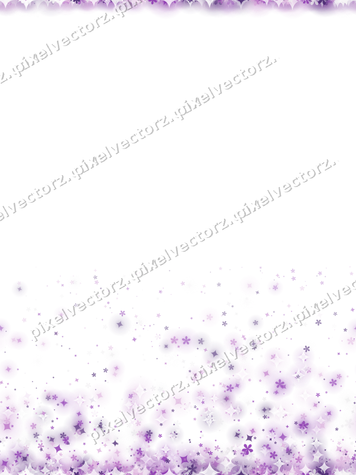 Nahtloser Glitzeraufstieg in Violett auf transparentem Grund