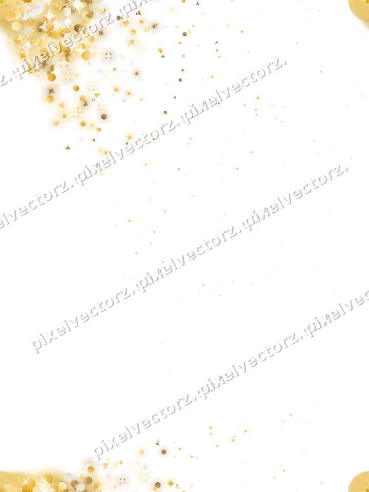 Nahtloser Glitzerfächer auf transparentem Grund