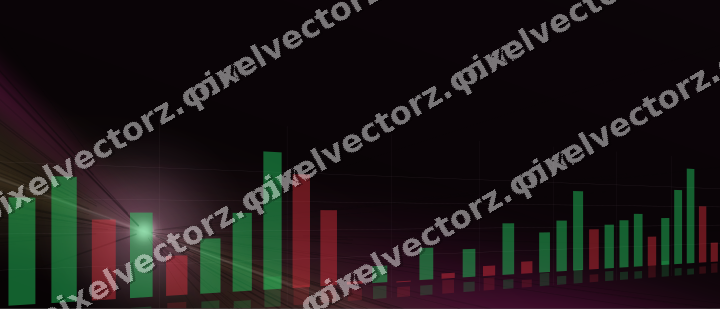 Leuchtender Neon Diagramm Hintergrund in Magenta und Rosa