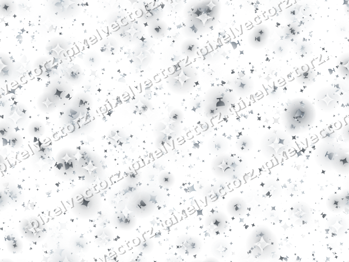 Nahtlose Glitzerstreuung in Blassblau auf transparentem Grund