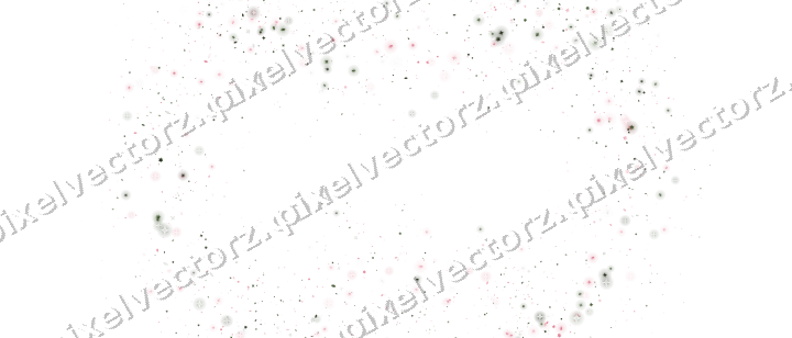 Nahtloser Glitzerkranz aus Sternen und Funken auf transparentem Grund