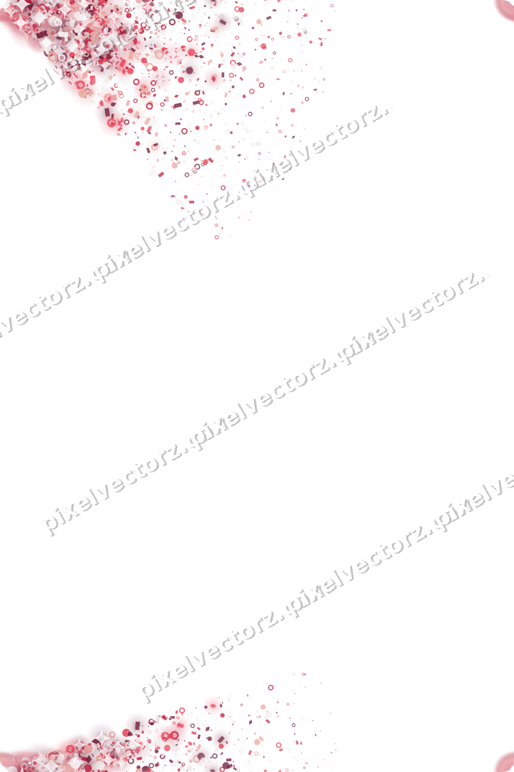 Nahtloser Glitzerfächer aus Punkten und Ringen auf transparentem Grund