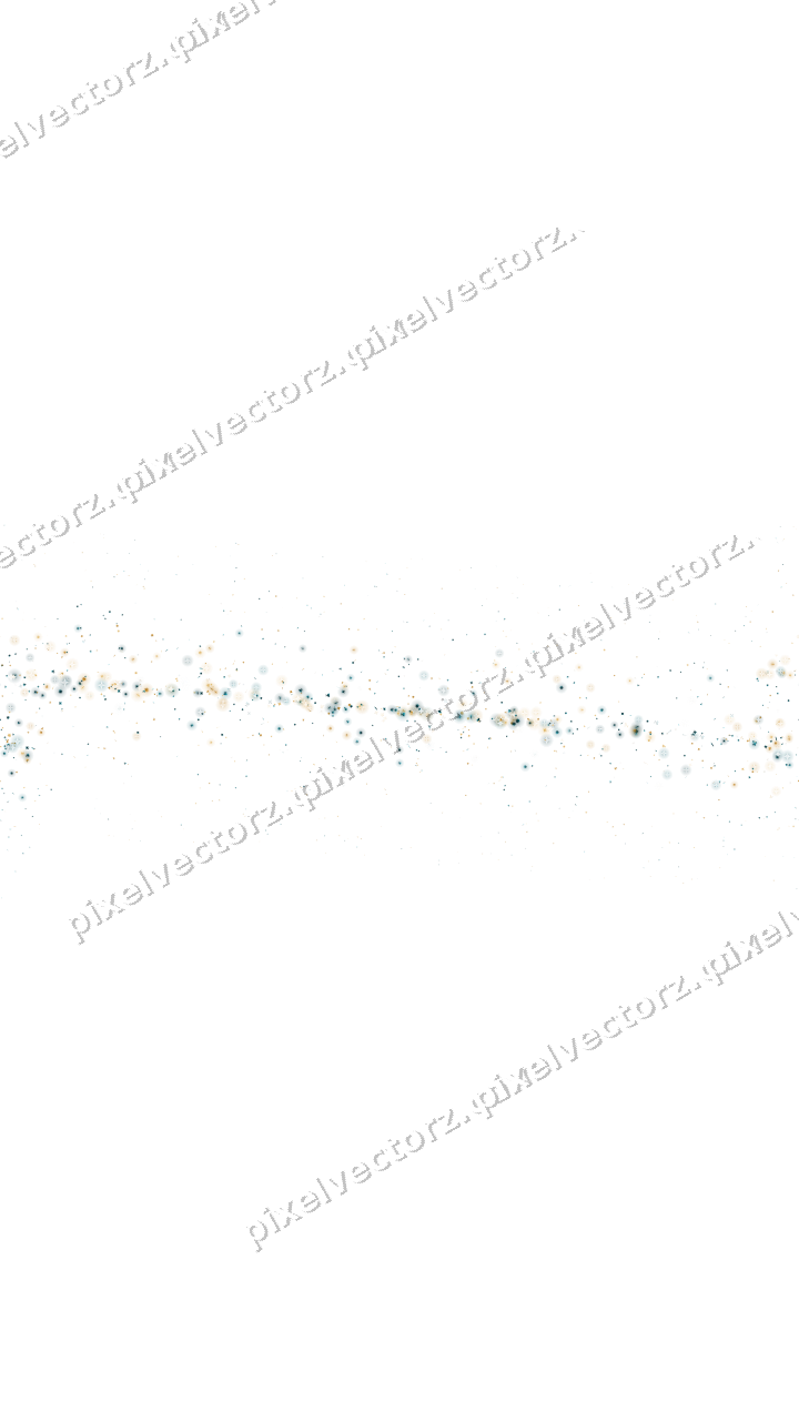 Nahtloses Glitzerband aus Sternen und Funken auf transparentem Grund