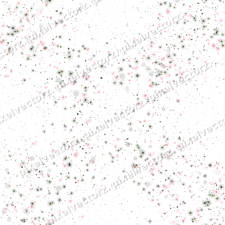Nahtloser Glitzerkranz aus Rauten in Rosa auf transparentem Grund