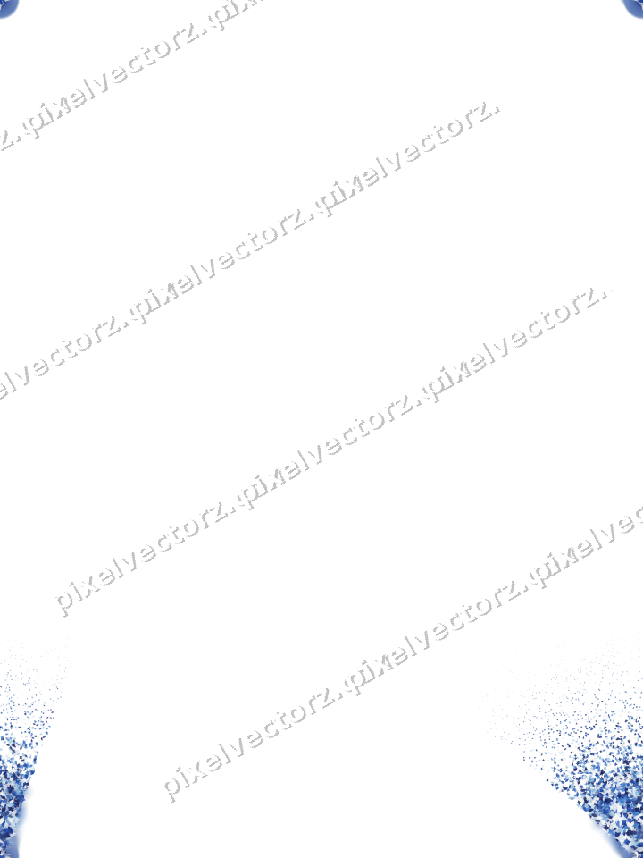 Nahtloser Glitzerfächer aus Funken und Tropfen auf transparentem Grund