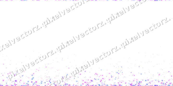 Nahtloser Glitzeraufstieg in Violett und Blau auf transparentem Grund