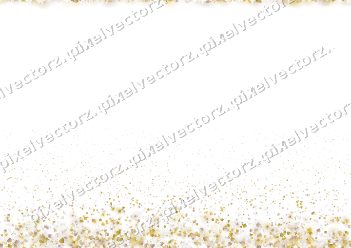 Nahtloser Glitzeraufstieg in Bernstein auf transparentem Grund