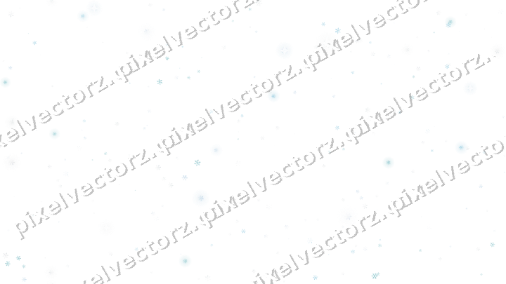 Nahtlose Glitzerstreuung aus Schneeflocken auf transparentem Grund