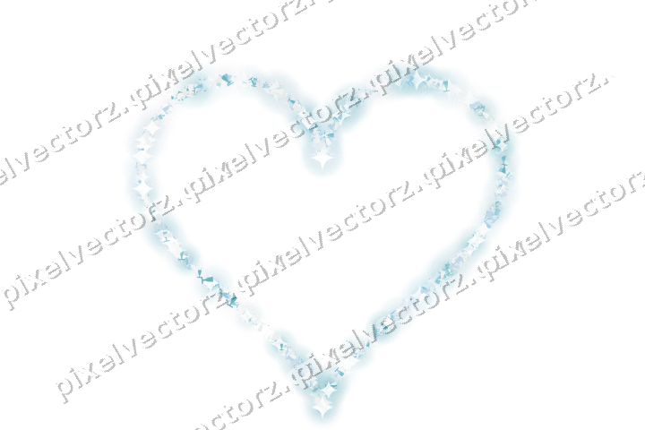Nahtloses Glitzerherz aus Sektgläsern auf transparentem Grund