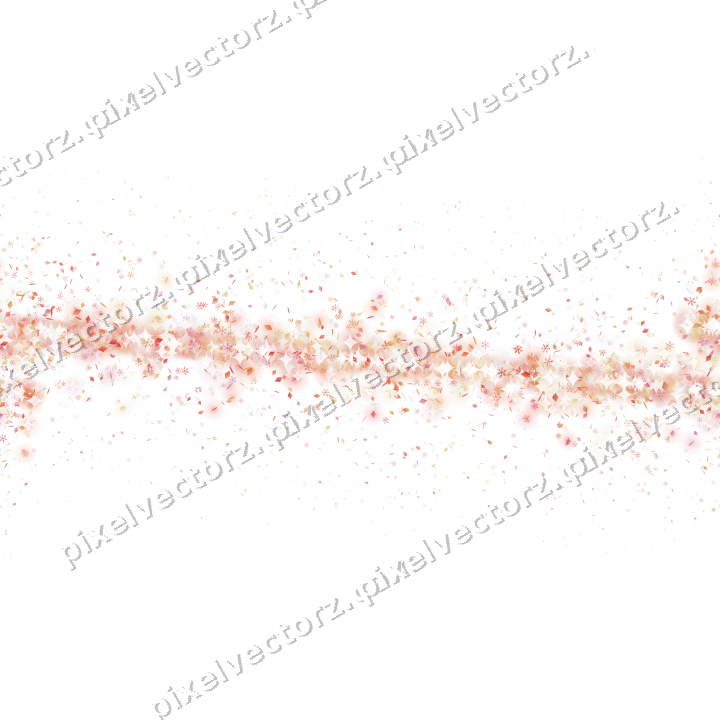 Nahtloses Glitzerband in Rot und Orange auf transparentem Grund