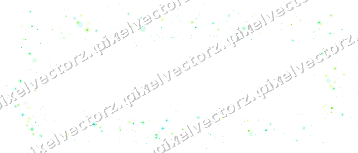Nahtloser Glitzerrahmen aus Sternen und Blüten auf transparentem Grund