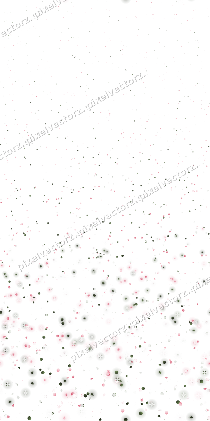 Nahtloser Glitzeraufstieg in Rosa auf transparentem Grund