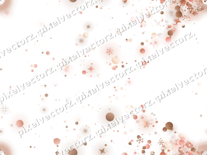 Nahtloser Glitzerfächer in Orange und Rot auf transparentem Grund