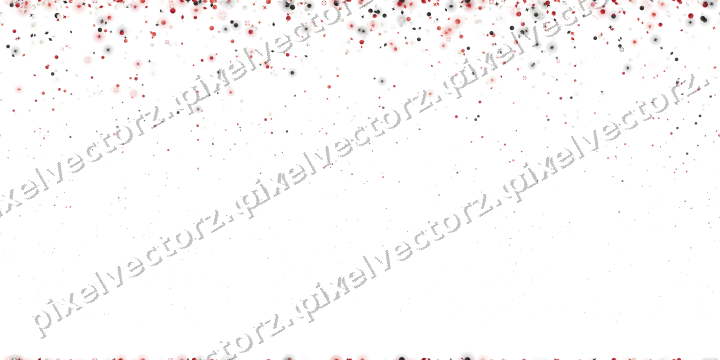 Nahtloser Glitzerregen aus Sternen und Punkten auf transparentem Grund