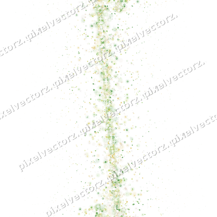 Nahtloses Glitzerband in Limette und Gelb auf transparentem Grund