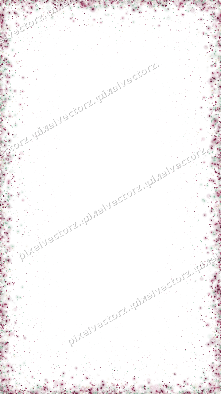 Nahtlose Glitzervignette aus Dreiecken auf transparentem Grund