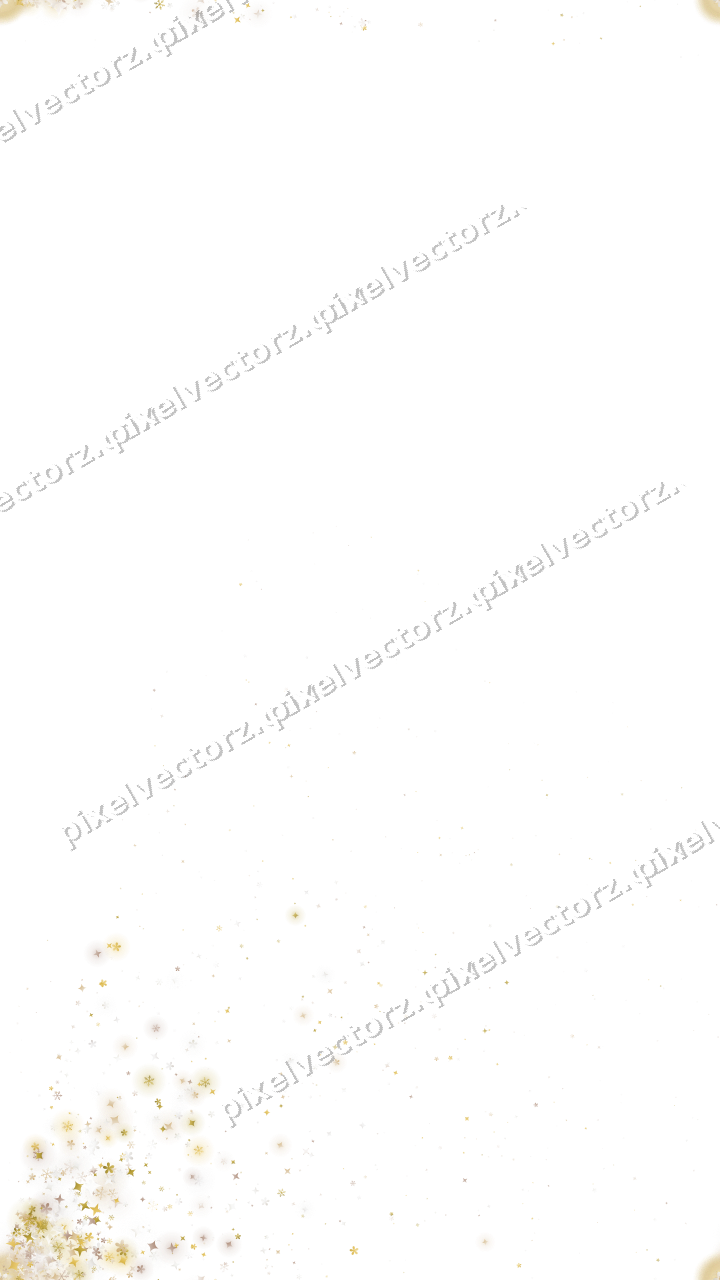 Nahtloser Glitzerfächer aus Sternen und Funken auf transparentem Grund
