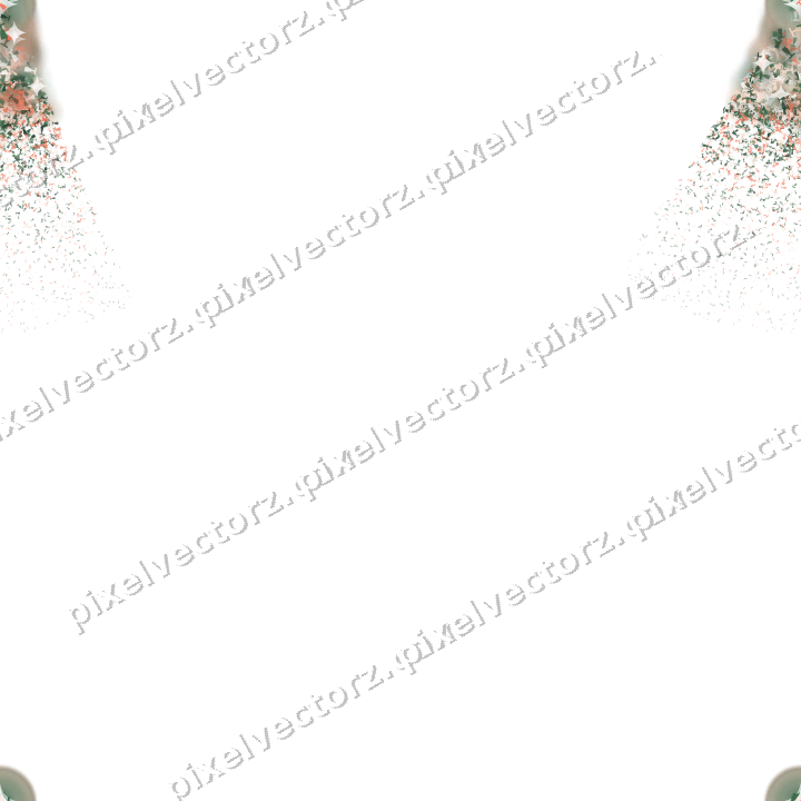 Nahtloser Glitzerfächer aus Sektgläsern auf transparentem Grund