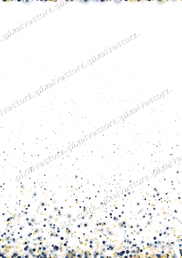 Nahtloser Glitzeraufstieg in Dunkelblau auf transparentem Grund