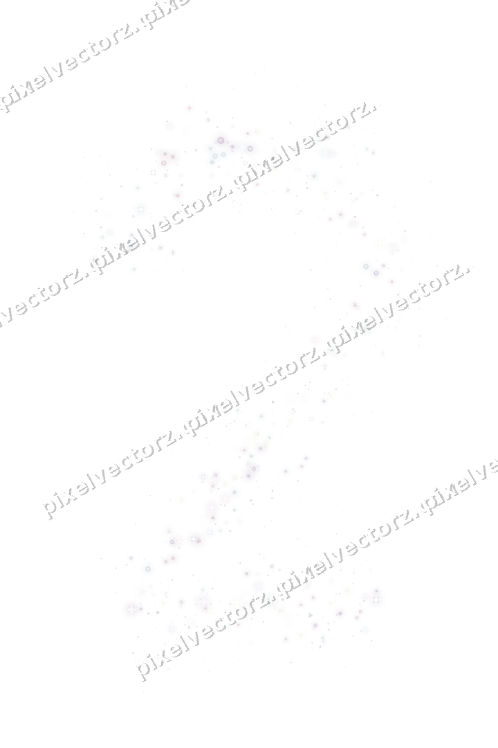 Nahtlose Glitzerzahl 2 aus Sternen und Funken auf transparentem Grund