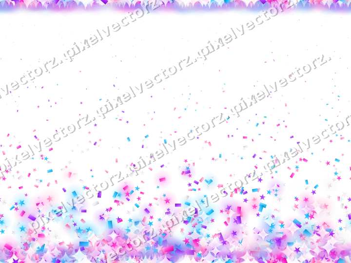 Nahtloser Glitzeraufstieg in Magenta auf transparentem Grund