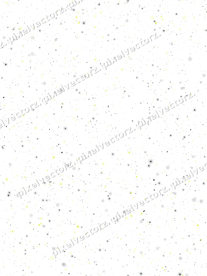 Nahtlose Glitzerstreuung in Gelb und Grau auf transparentem Grund