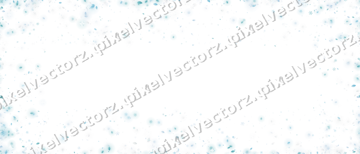 Nahtlose Glitzervignette in Türkis auf transparentem Grund