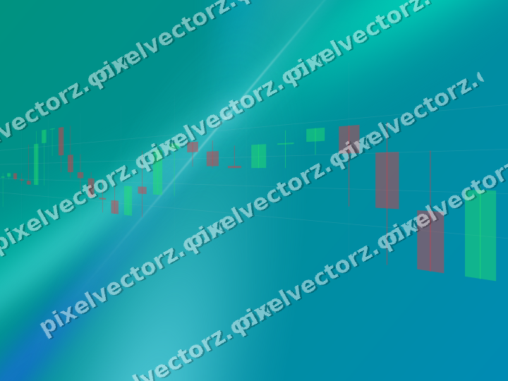 Leuchtender Neon Diagramm Hintergrund in Türkis und Petrol