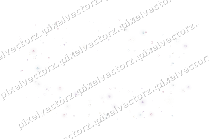 Nahtloser Glitzerrahmen aus Funken und Blüten auf transparentem Grund