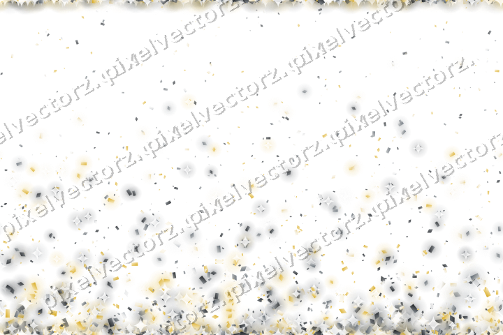 Nahtloser Glitzeraufstieg in Bernstein auf transparentem Grund