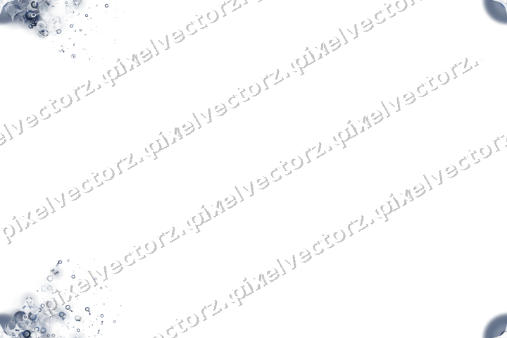 Nahtloser Glitzerfächer in Dunkelblau und Weiß auf transparentem Grund