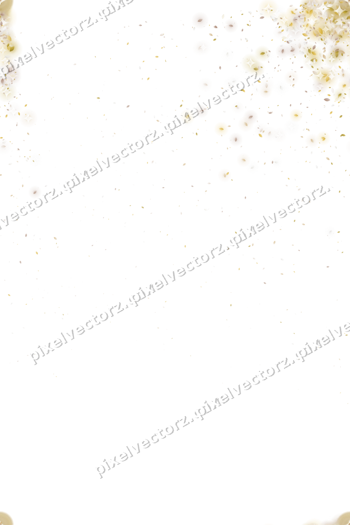 Nahtloser Glitzerfächer aus Tropfen auf transparentem Grund