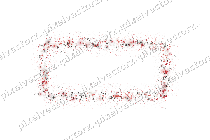 Nahtloser Glitzerrahmen aus Sektschalen in Rot auf transparentem Grund