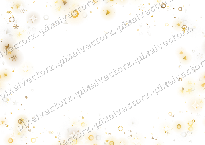 Nahtloser Glitzerrahmen auf transparentem Grund